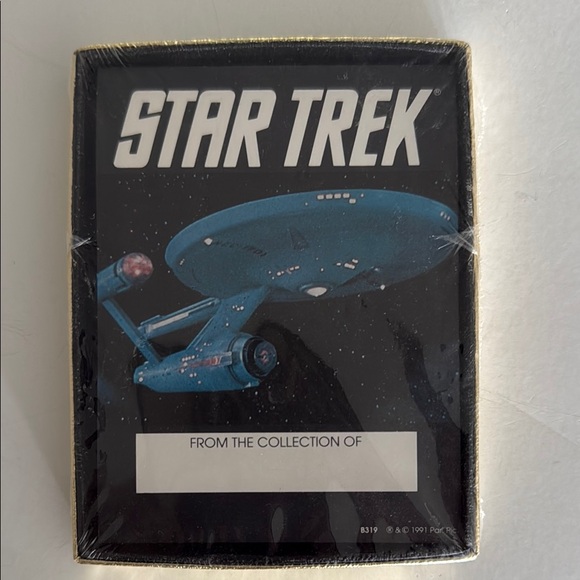 1991 Antioch Publishing Co. Star Trek USS Enterprise 30 Self Stick Bookplates - Picture 2 of 7